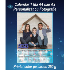 Calendar 2023 - personalizat cu fotografie și decor specific
