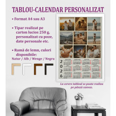 Tablou-Calendar Personalizat “Cuplu”