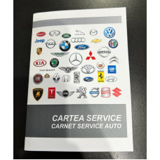 Carnet - Cartea Service Auto 14x20 cm