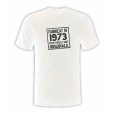 Tricou Fabricat în 1963 - Toate piesele sunt originale