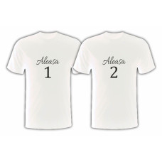 Tricouri (set 2 buc) Aleasa 1 - Aleasa 2